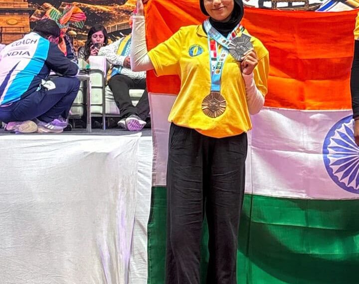 Kulgam’s Shaista Jan Makes India Proud, Wins Three Medals at 18th WEKAF World Arnis Championship
