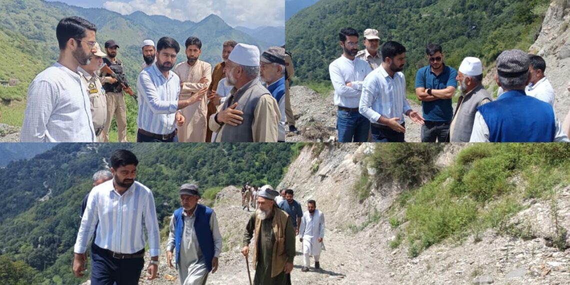 SDM Karnah Conducts Spot Inspection of Kursi–Chota Road, Directs Expediting of Restoration Work