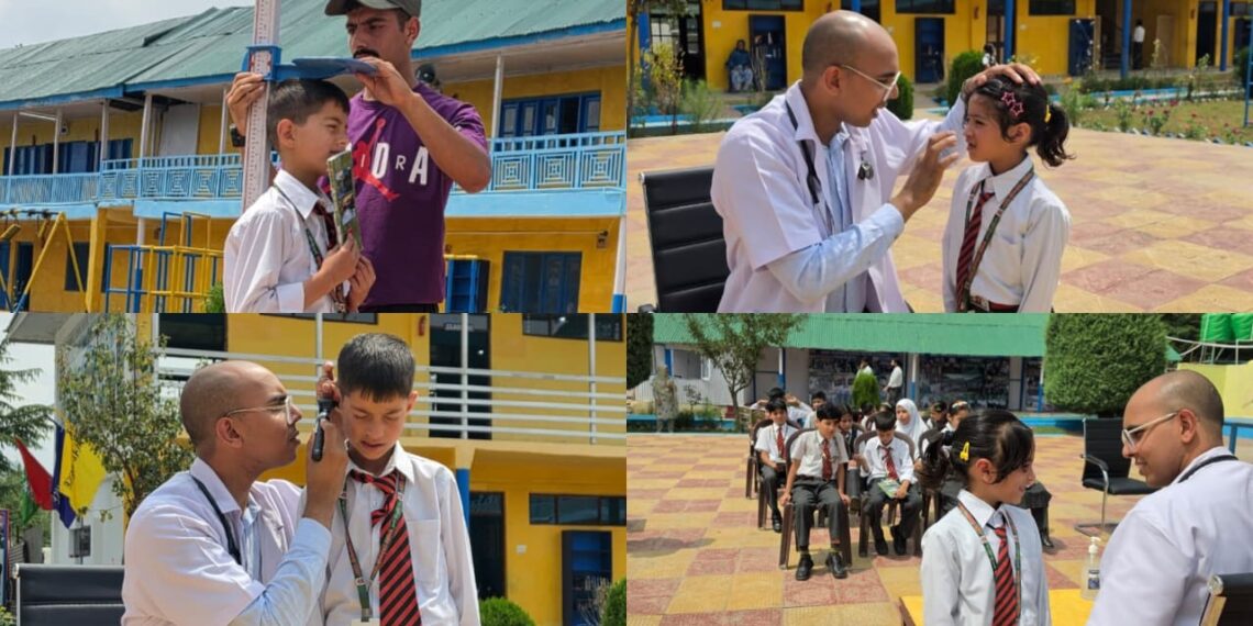 Medical Check-Up Camp Held at AGS Wayne Kupwara to Promote Students’ Health and Well-Being