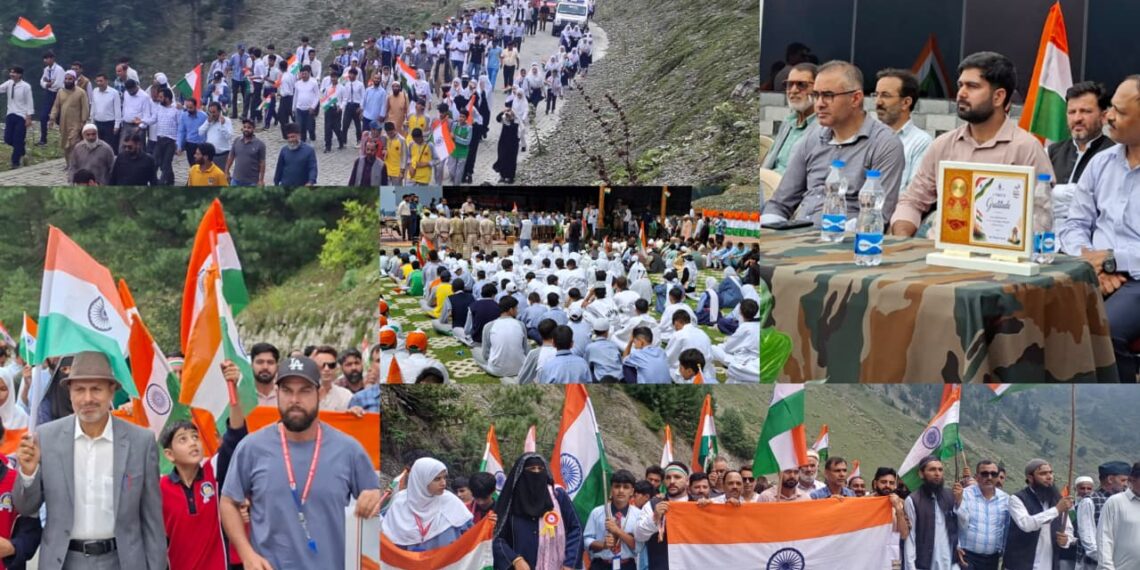 Tiranga Soars Above the Himalayas at 10,500 Feet