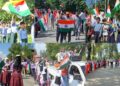MEGA TIRANGA RALLY ORGANISED AT GULGAM, KUPWARA AS PART OF “HAR GHAR TIRANGA” CAMPAIGN