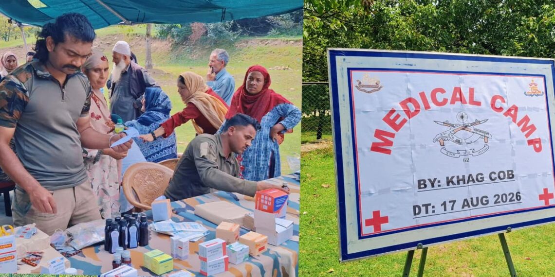 62 RR of Indian Army Organises Free Medical Camp at Humchipora, Khag