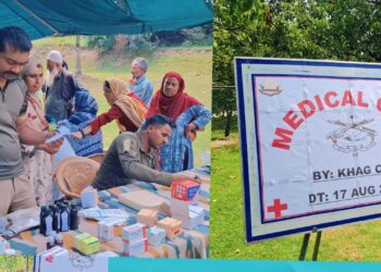 62 RR of Indian Army Organises Free Medical Camp at Humchipora, Khag