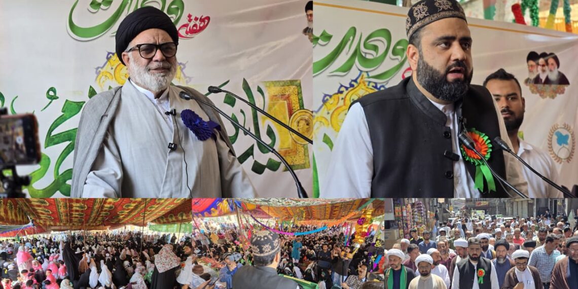 Week of Unity Celebrations Commence Across Kashmir Under the Auspices of Anjuman-e-Sharie Shian
