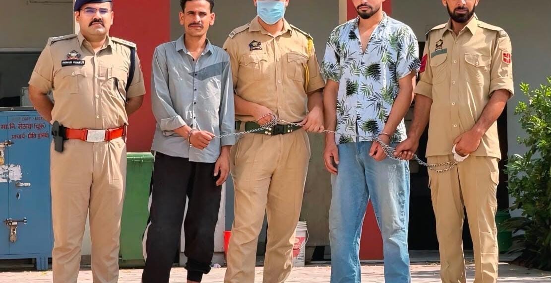 Srinagar Police Cracks Central Jail Escape Case in 72 Hours; Two Absconders Arrested in Rajasthan