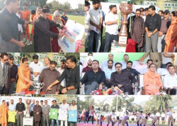 Satish Sharma calls for renewed focus on grassroots sports, talent identification