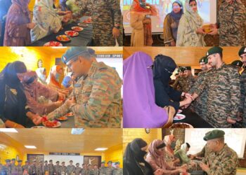 Kupwara Women Celebrate Raksha Bandhan with Soldiers at Patahirri Garrison