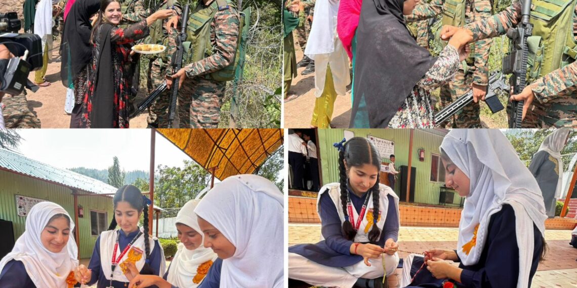 Indian Army Celebrates Raksha Bandhan with the Daughters of Uri, Strengthens Bond with Local Community