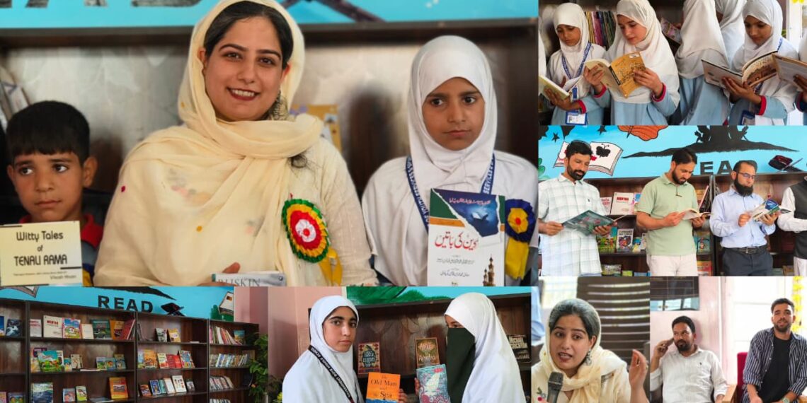 First School Library of S.K. Pora Block Established at Government Middle School Chairhara, Razwan