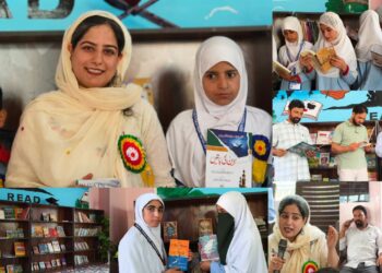 First School Library of S.K. Pora Block Established at Government Middle School Chairhara, Razwan
