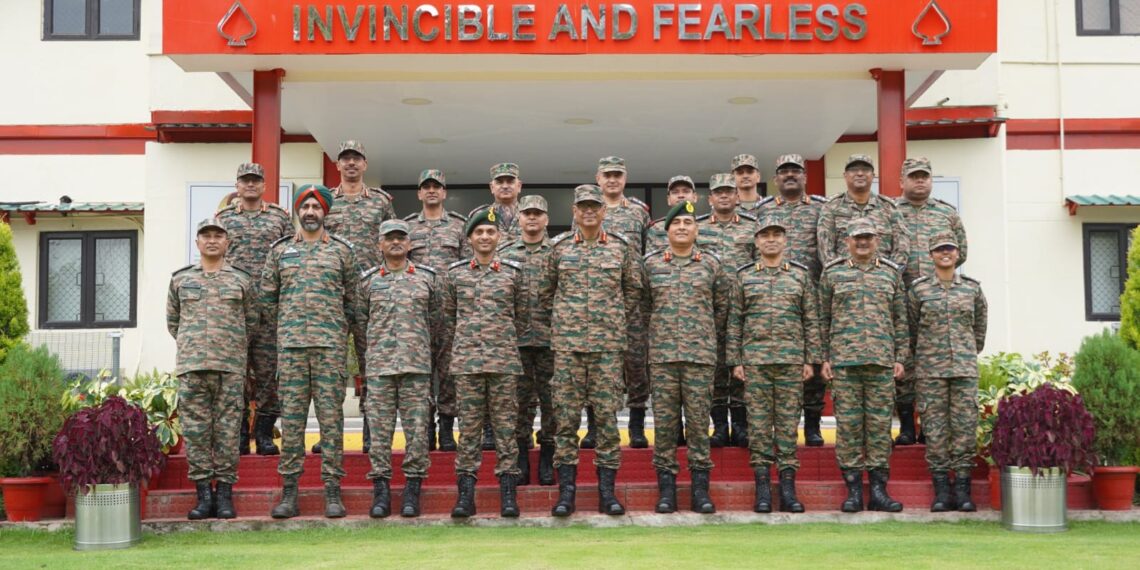 White Knight Corps GOC Reviews Operational Preparedness of Ace of Spades Division