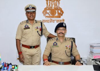 Tejinder Singh Takes Over as IGP Jammu Zone