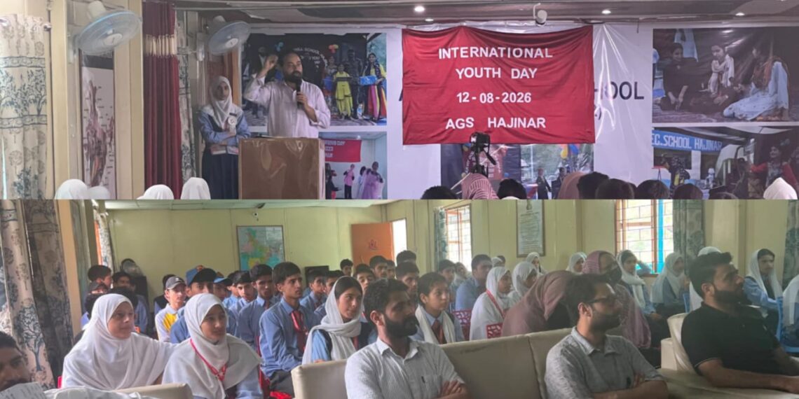 International Youth Day was celebrated with great enthusiasm at AGS Hajinar, Junior Wing today, 12th August 2026
