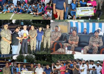 179-BN CRPF Sopore Concludes Shaheed Nisar Ahmad Lone Memorial Inter-School Football Tournament Under CAP-2026