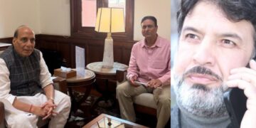 چوہدری محمد رمضان کی مرکزی وزیر دفاع سے ملاقات جموں کشمیر سمیت سرحدی علاقوں کے اہم مسائل اٹھا دیے۔۔ممبر اسمبلی کرناہ کا اظہار تشکر
