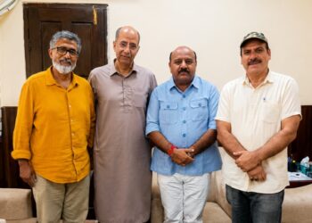DyCM, Advisor to CM Discuss Issues of Artist and Film Fraternity