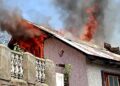 Two-Storey Residential House Partially Damaged in Fire at Khanbal