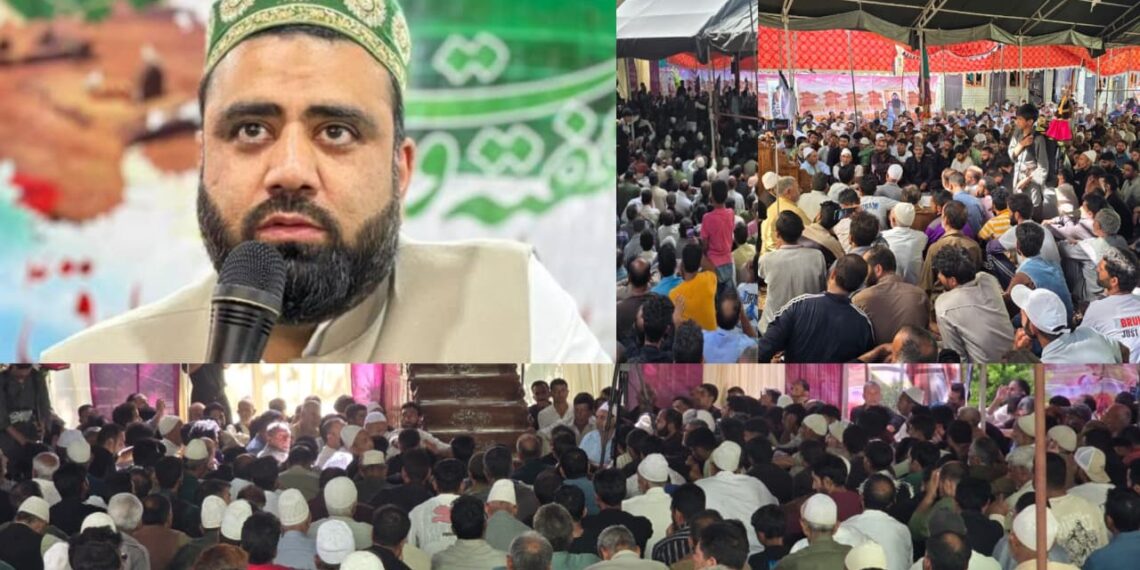 Grand Mourning Congregation Held at Nowgam Sonawari on the Martyrdom Anniversary of Imam Ali al-Ridha (AS)