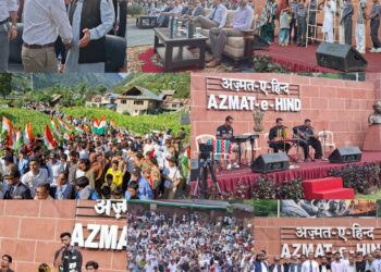 80th Independence Day Celebrated with Patriotic Fervour at Tithwal, Karnah