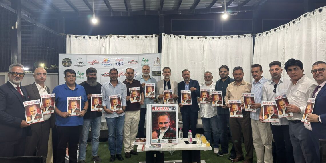 Kashmir Gets New Business Voice as Quarterly Magazine ‘Prime Business Voice’ Launched