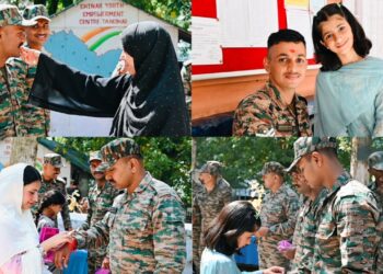 Raksha Bandhan Celebrated Near the LoC