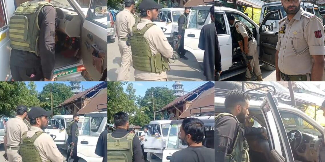 Security Tightened: Willgam Police Intensify Naka Checking Amid Current Security Situation