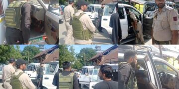 Security Tightened: Willgam Police Intensify Naka Checking Amid Current Security Situation