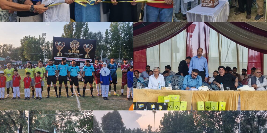 SKB Championship 2026 Kicks Off at Naidkhai Sports Ground in Bandipora