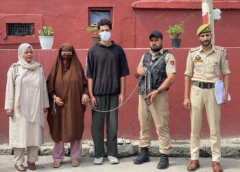 Mother-Son Duo Arrested as Srinagar Police Solves Blind Murder Case Within Six Hours