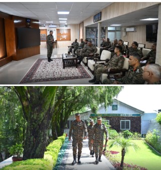 White Knight Corps Reviews Hinterland Security, Operational Readiness