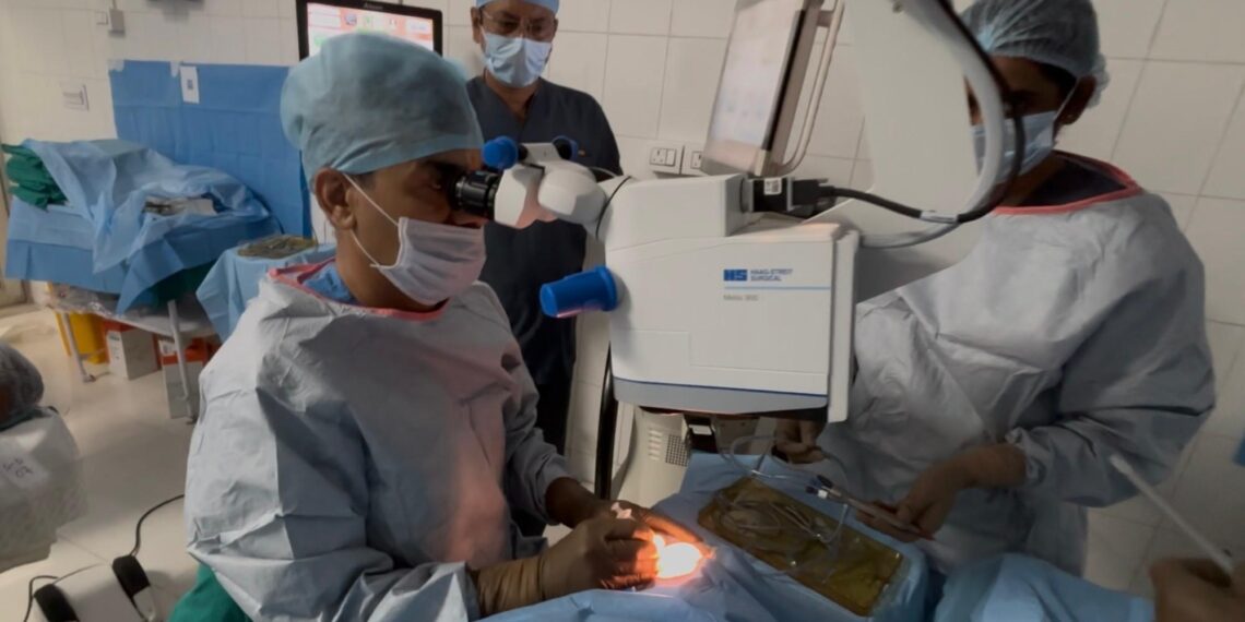 220 People Regain Vision As Mega Eye Surgical Camp Held In Tangdhar; LG Sinha hails Armed Forces