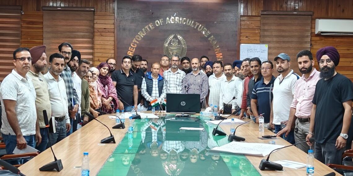Agriculture Department Kashmir conducts first batch of Karmayogi Kartavya Karyakram