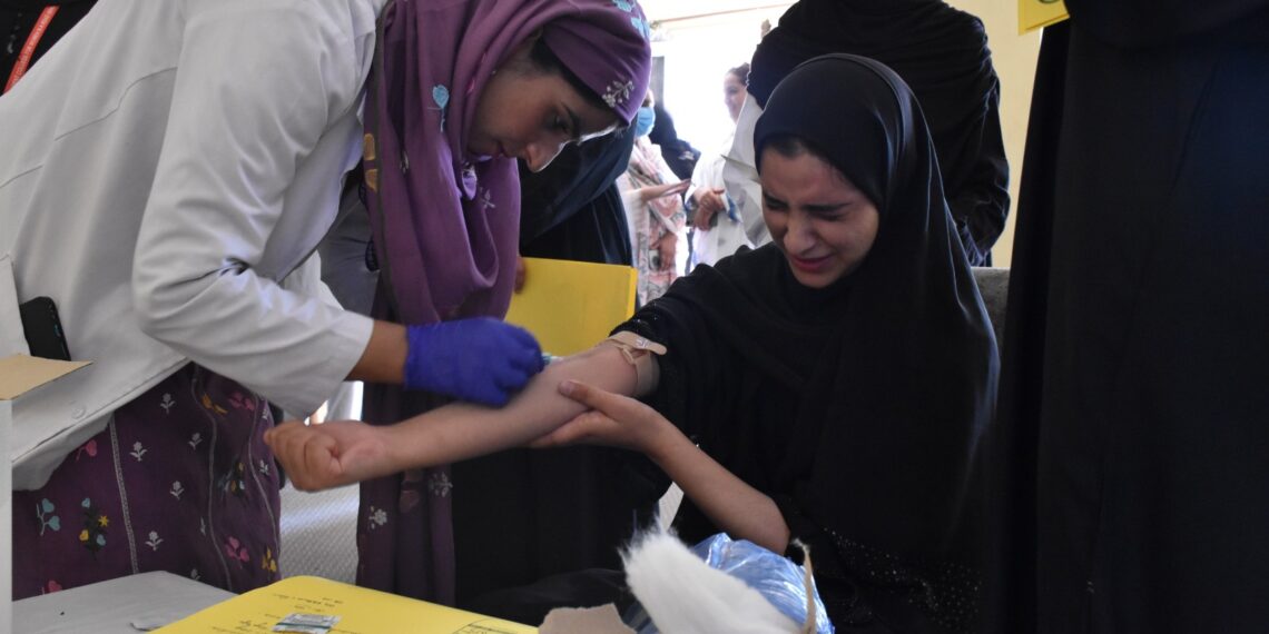 Health Camp Held at GCW M.A. Road