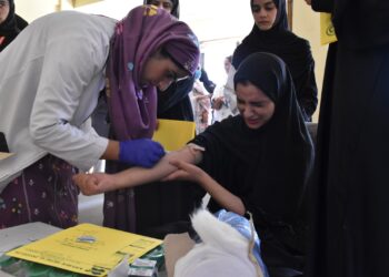 Health Camp Held at GCW M.A. Road