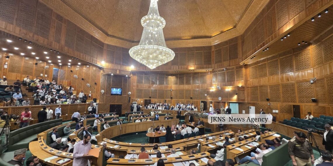 J&K Assembly Begins Autumn Session With Obituary References To Three Former Ministers