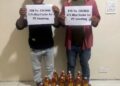 Anantnag Police Seizes 21 Liquor Bottles, Two Persons Apprehended