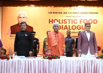 LG Sinha Calls For Millet Revolution In J&K, Stresses Farmer Prosperity And Health