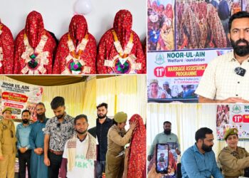 Noor-ul-Ain Welfare Foundation Holds 11th Marriage Assistance Programme, Supports 35 Poor and Orphan Girls from Across Kashmir