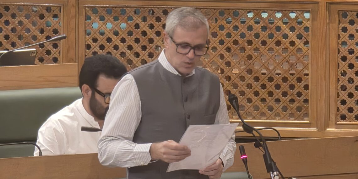 CM Omar’s Resolution Brings Storm to J&K Assembly