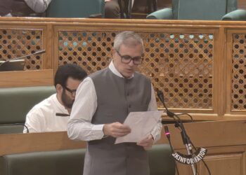 CM Omar’s Resolution Brings Storm to J&K Assembly