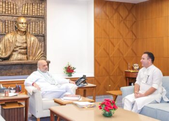 LoP Sunil Sharma Meets Amit Shah, Discusses Key J&K Issues