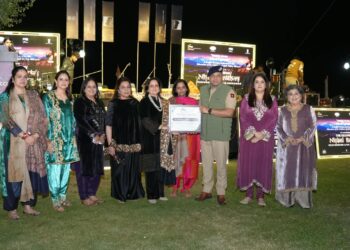 FICCI FLO JKL Donates ₹5 Lakh for Education of Police Martyrs’ Children at Nizami Brothers’ Sufi Concert