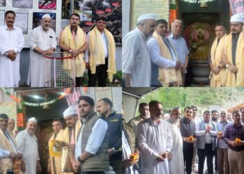 Three J&K BJP MLAs Pay Obesance at Sharda Temple in Teetwal