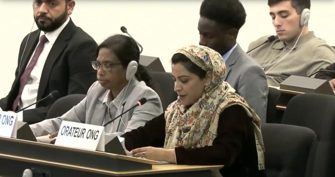Human Rights And Development Must Go Hand In Hand’: Tasleema Akhter Raises PoJK Issues At UNHRC