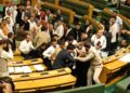 “Step Down, Step Down, Mr Speaker, Vacate Your Chair”: BJP Protests In J&K Assembly
