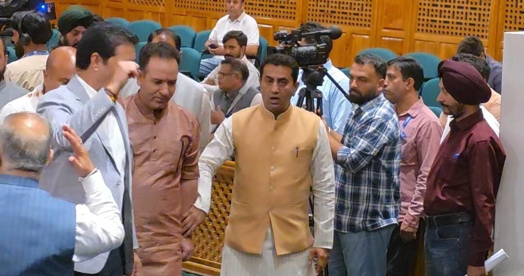 BJP Stages Walkout Over Statehood Resolution Over Speaker’s decision to allow discussion on resolution