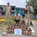 Shopian Police Arrest Two Bootleggers, 43 Bottles ofIllict Liquor Recovered