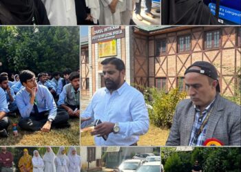 “Democracy Begins With Informed Citizens”: J&K CEO Office Engages Students In Voter Awareness Drive