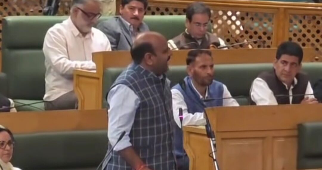 False CM, Step Down Remarks By LoP Sunil Sharma