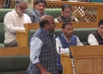False CM, Step Down Remarks By LoP Sunil Sharma